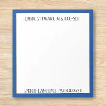 Se@@ Anpassningsbar SLP-anteckningsblock! Anteckningsblock<br><div class="desc">Tal Språkpatologist anteckningsblock.</div>