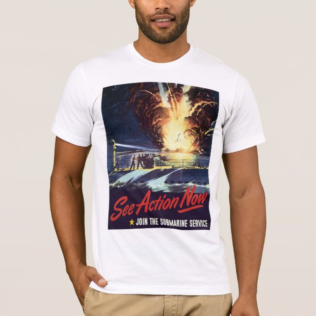 Se Åtgärd nu Tee Shirt (Framsida)