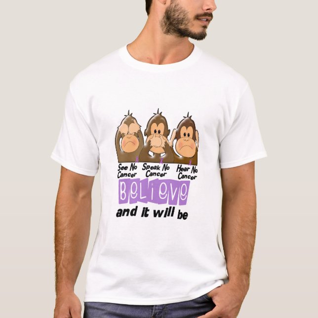 Se att att tala hör ingen cancer 1 tee (Framsida)
