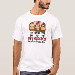 Se att att tala hör ingen huvud- och nackecancer t-shirt