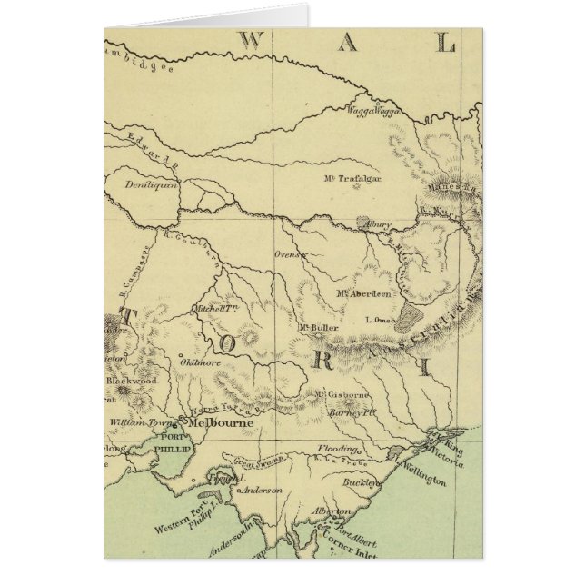SE Australien Hälsningskort (Framsidan)