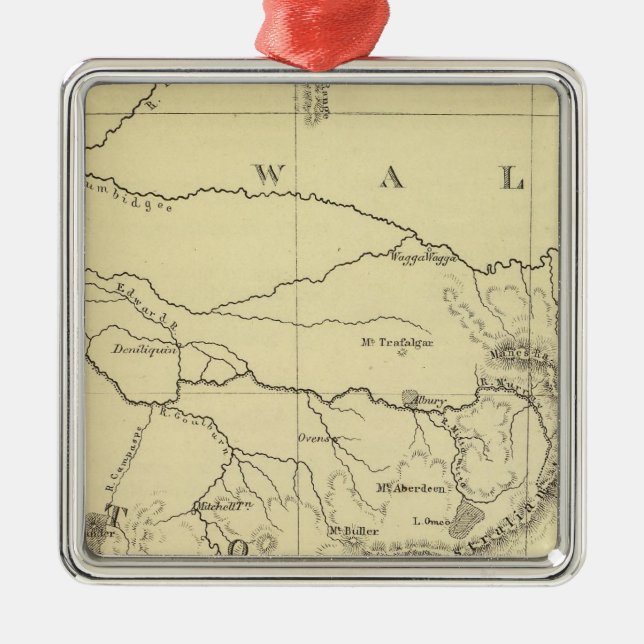 SE Australien Julgransprydnad Metall (Framsidan)