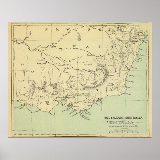 SE Australien Poster (Framsidan)