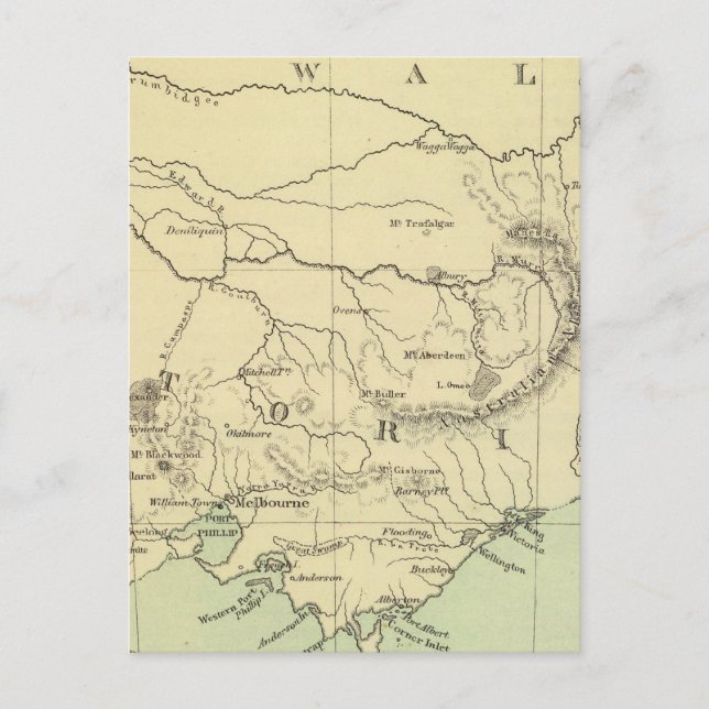 SE Australien Vykort (Framsida)