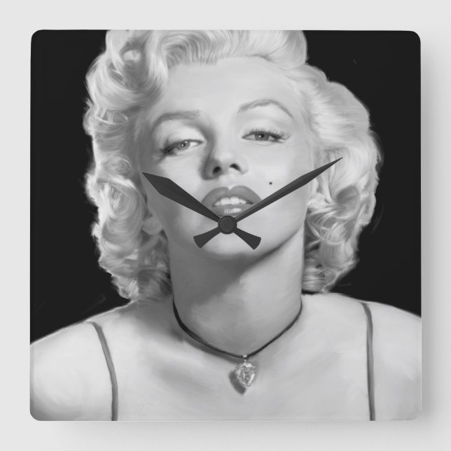 Se av kärlek fyrkantig klocka (Framsida)