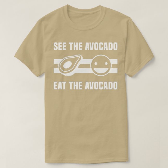 Se Avocado etat the Avocado 3 T Shirt (Design framsida)