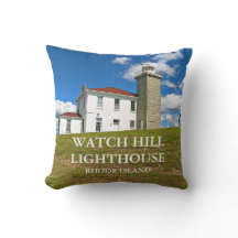 Se Backe fyr, Rhode island Dekorativ kudde