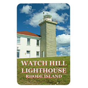 Se Backe fyr, Rhode island Photo Magnet