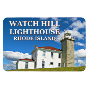 Se Backe fyr, Rhode island Photo Magnet