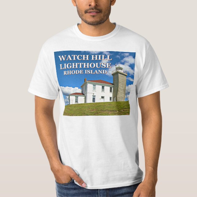 Se Backe fyr, Rhode island T-Shirt (Framsida)