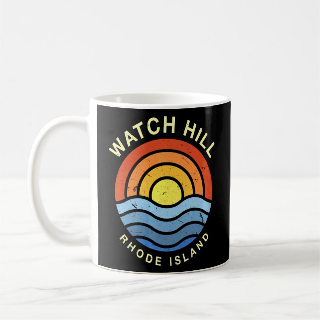 Se Backe Rhode island Ri Summer Us Cities Tropik Kaffemugg (Vänster)