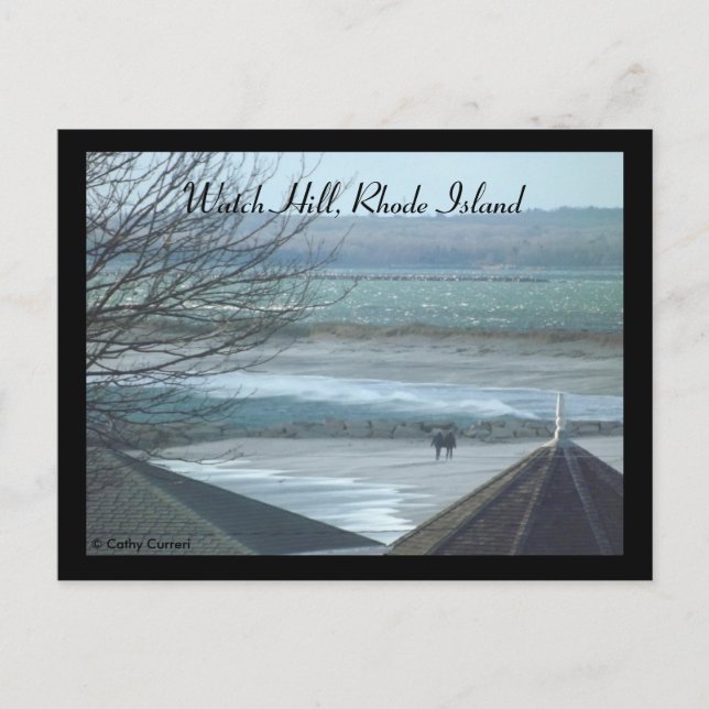 Se Backe, Rhode island Vykort (Framsida)