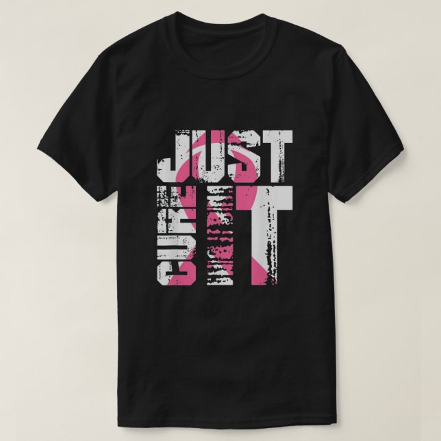 Se bara till att bröstcancern blir känd t shirt (Design framsida)