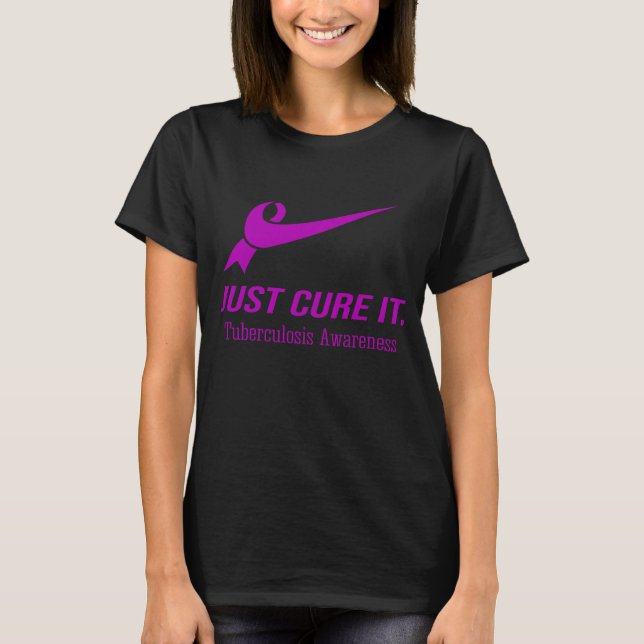 Se bara till att det finns medvetenhet om tuberkul t shirt (Framsida)