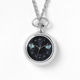 Se - Black Cat Grönt Ögon Armbandsur