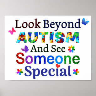Se bortom AUTISM Poster