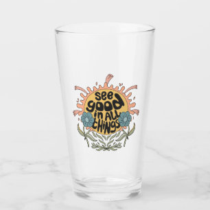 Se Bra i all Sak Hippie-grafik Glaskopp