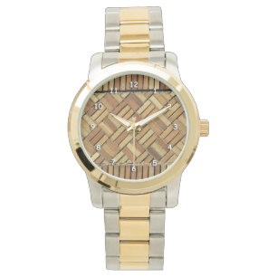 Se - Brick Wall Mönster Armbandsur