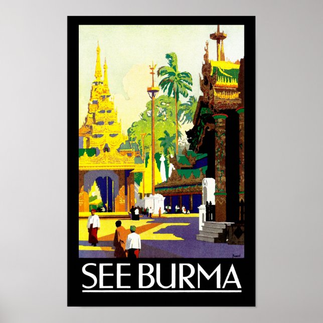 Se Burma Poster (Framsidan)