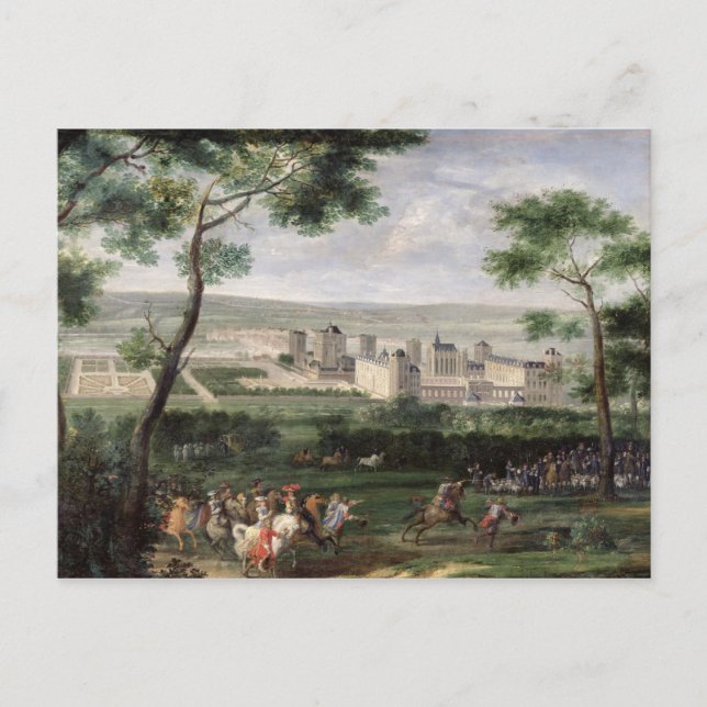 Se Chateau de Vincennes, 1665 Vykort (Framsida)