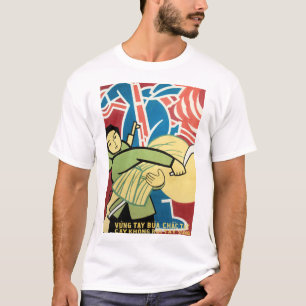 Se Cong Soldat Steady Händer som odlar vietnamesi T Shirt