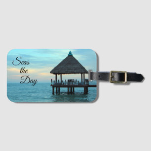 Se Dagen Beach Hut Bagagebricka