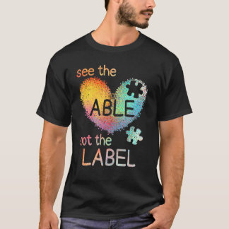 Se De Kapabla Inte Märka Autism Acceptans Stolt A T Shirt