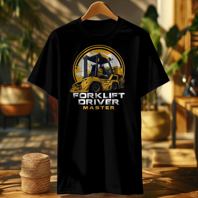 Se de oöverträffade färdigheterna i Forklift Certi T Shirt (Skapare uppladdad)