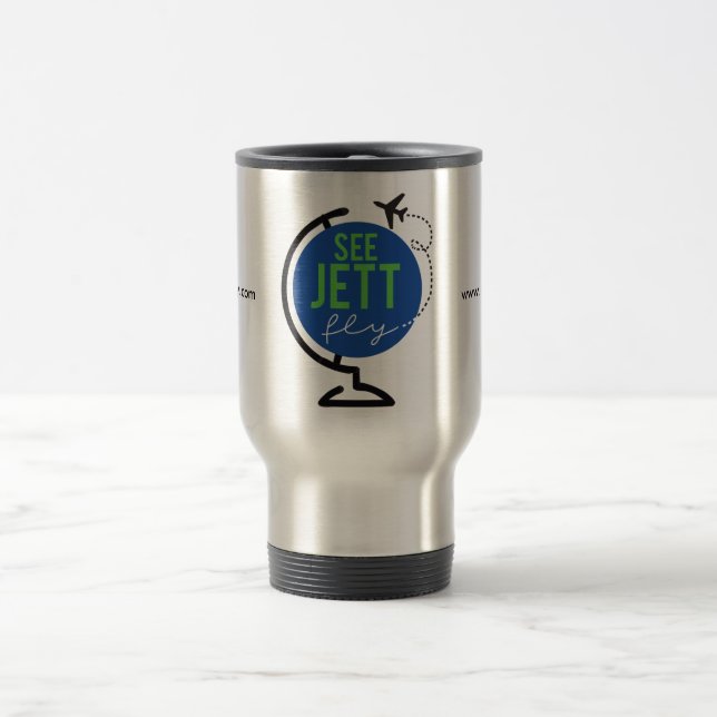 Se den Jett flugan - travel mug Resemugg (Center)