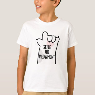 Se den positiva katten Pun. T Shirt