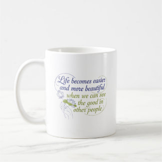 Se det goda hos andra kaffemugg