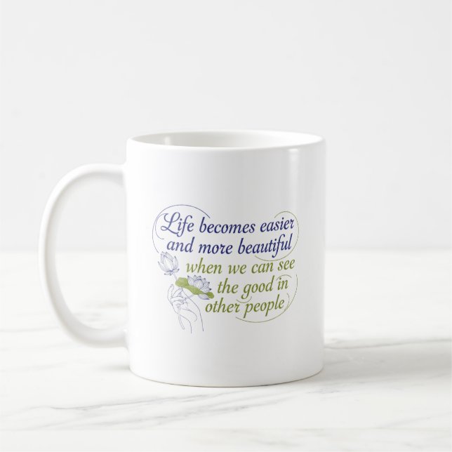 Se det goda hos andra kaffemugg (Vänster)