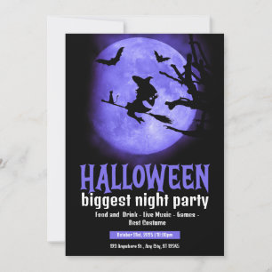 Se det här Halloween. Inbjudningar