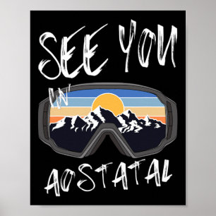 Se dig i Aoss, bröstförstorad Italien, hjärtklappn Poster
