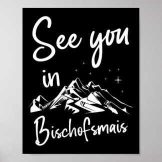 Se dig i Bischofsmais Tyskland Vacation Ski Poster