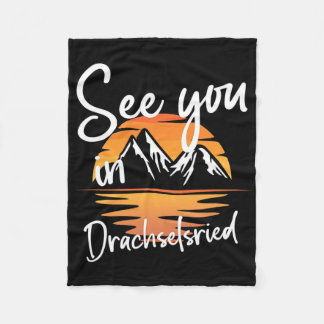 Se dig i Drachselried Tyskland Vacation Ski Fleecefilt