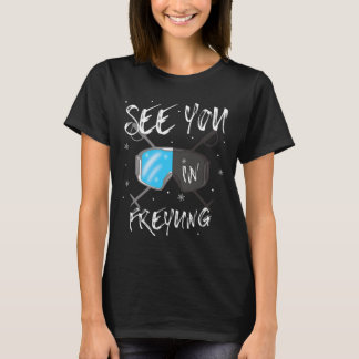Se dig i Freyung Tyskland Vacation Ski Goggles T Shirt