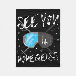 Se dig i Hohegeiß Tyskland Vacation Ski Goggles Fleecefilt