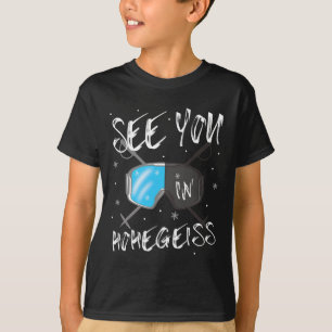 Se dig i Hohegeiß Tyskland Vacation Ski Goggles T Shirt