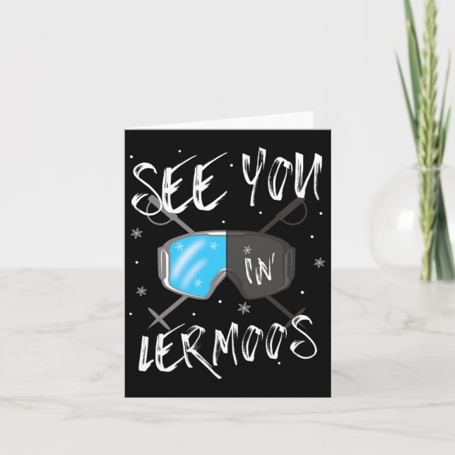 Se dig i Lermoos Tyrol Vacation Ski Kort (Framsida)