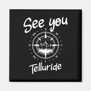 Se dig i Telluride Usa Vacation Ski Comp/ pP Magnet