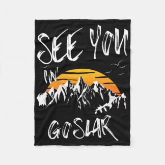 Se dig i Tyskland Vacation Ski Goslar Fleecefilt