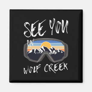Se dig i Varg Bäck Usa Vacation Ski Goggles Magnet