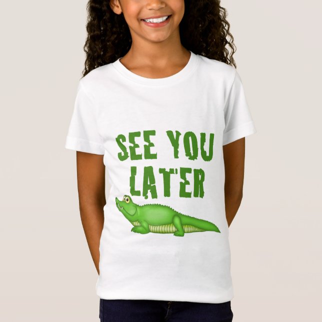 Se dig mer sistnämnd alligator t shirt (Framsida)