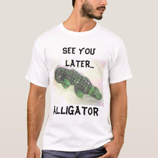 SE DIG MER SISTNÄMND ALLIGATOR TEE SHIRT