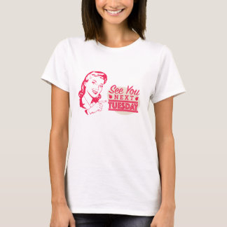 Se dig nästa tisdagvintage t-shirt