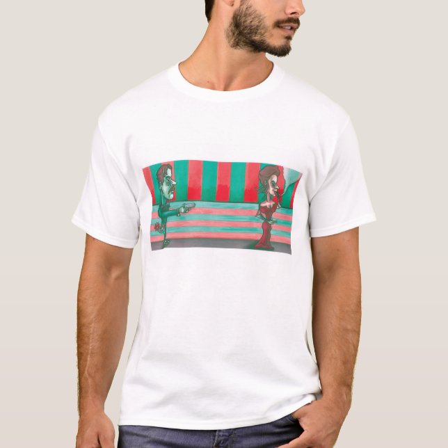 se dig över axeln t-shirt (Framsida)