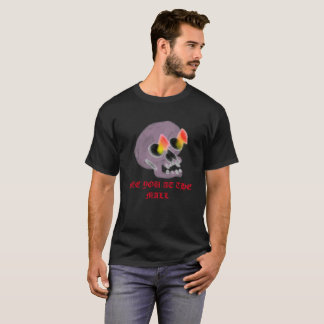 SE DIG PÅ MALL (DENIM SKULL) T SHIRT