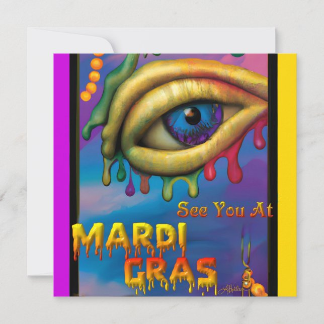 Se dig på Mardi Gras Eye (Framsida)