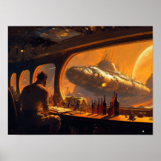 Se dig på rymden Pub #10 Poster